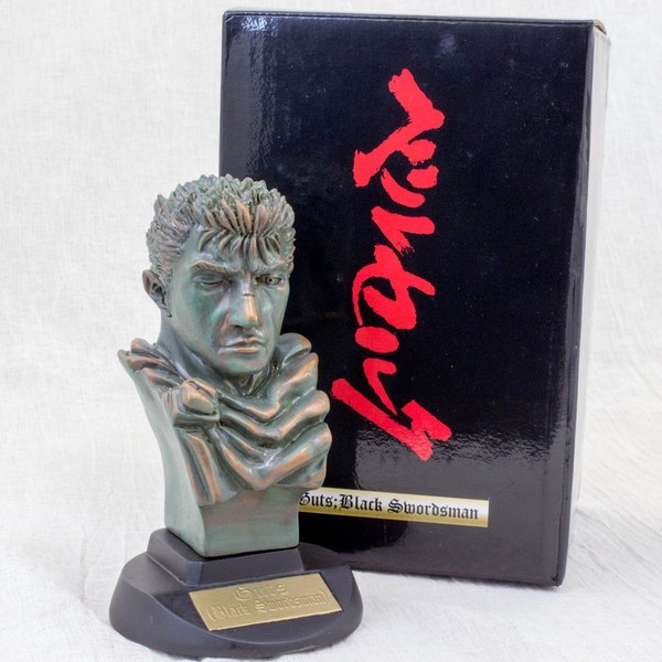 Guts (Guts Black Swordsman Bust "Young Animal " Black), Berserk, Art of War, Pre-Painted, 1/5