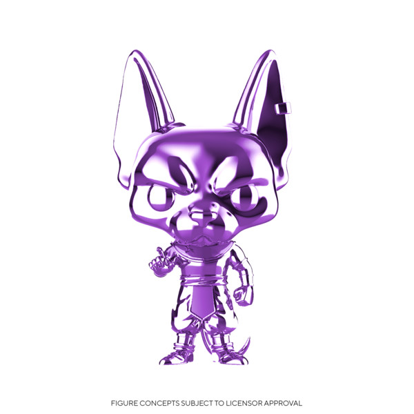 Beerus (Purple Chrome), Dragon Ball Super, Funko Toys, FUNimation Entertainment, Pre-Painted