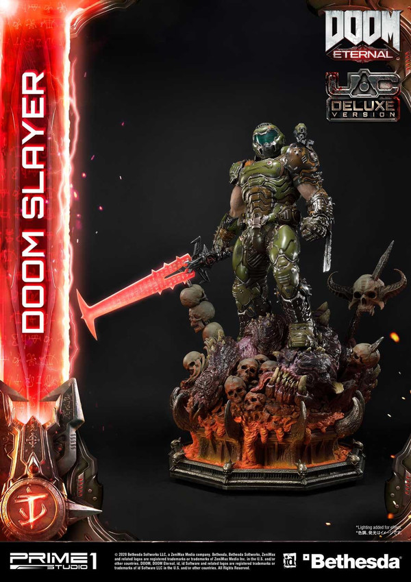 Doom Slayer, Pinky (DX), Doom Eternal, Prime 1 Studio, Pre-Painted, 1/3, 4582535943046