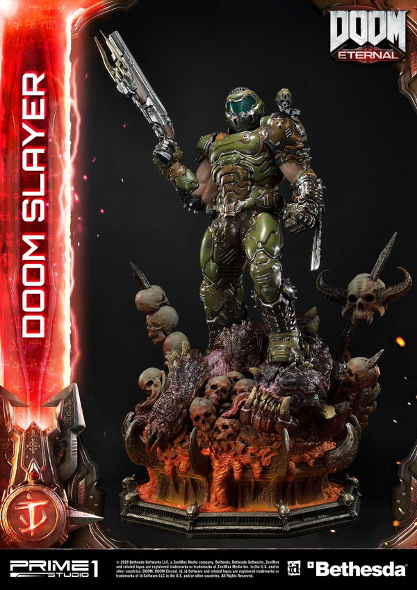 Doom Slayer, Pinky, Doom Eternal, Prime 1 Studio, Pre-Painted, 1/3, 4582535943039