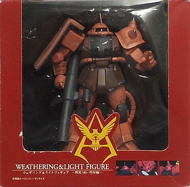 MS-06S Char Aznable's Zaku II Commander Type (Weathering & Light Figure-Flash! Red Comet Edition), Kidou Senshi Gundam, Banpresto, Pre-Painted