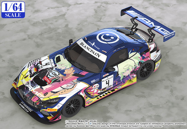 Galo Thymos, Lio Fotia (#4 Mercedes-AMG Team Black Falcon 2019 SPA24H), GOOD SMILE Racing, Promare, GOOD SMILE Racing, Good Smile Company, Pre-Painted, 1/64, 4560392842375