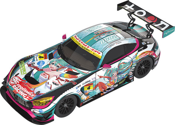 Hatsune Miku (AMG 2016 SUPER GT), GOOD SMILE Racing, GOOD SMILE Racing, Good Smile Company, Pre-Painted, 1/64, 4560392842405
