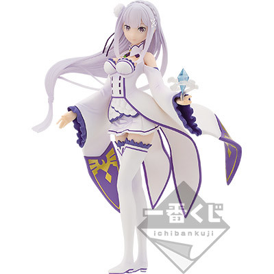 Emilia, Re:Zero Kara Hajimeru Isekai Seikatsu, Bandai Spirits, Pre-Painted
