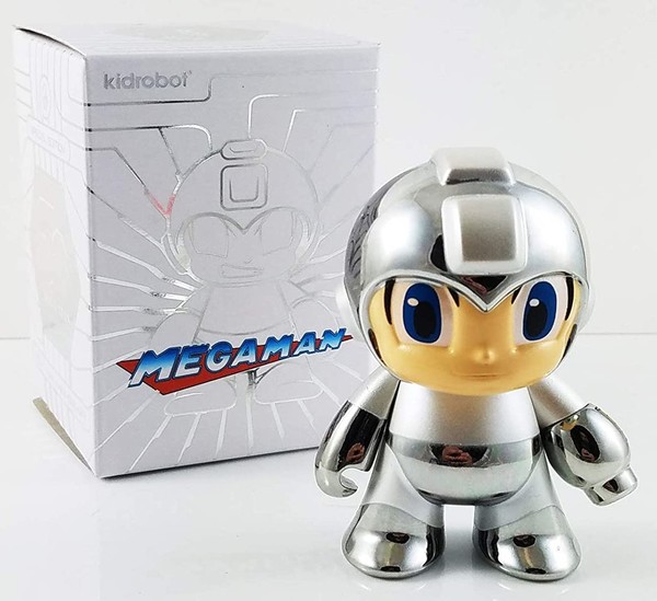 Rockman (Metallic Chrome), Rockman, Kidrobot, Pre-Painted