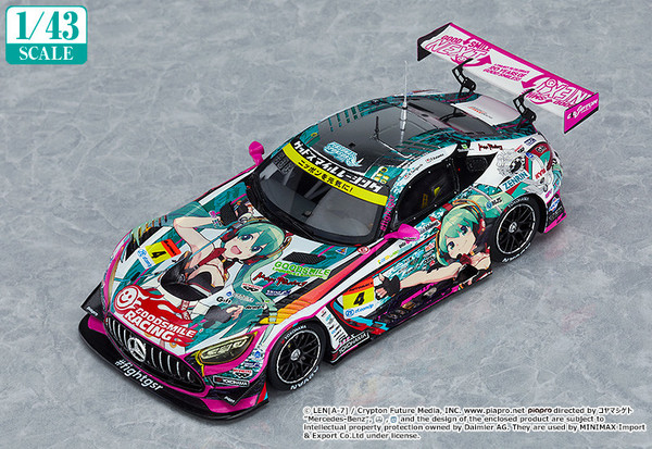 Hatsune Miku (AMG 2020 SUPER GT Okayama Test), GOOD SMILE Racing, GOOD SMILE Racing, Pre-Painted, 1/43, 4560392842498