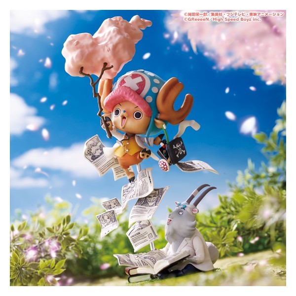 Crocus, Dr. Hiriluk, Dr. Kureha, Kaya, Mancherie, Marco, Tony Tony Chopper, Trafalgar Law, One Piece, Bandai Spirits, Pre-Painted