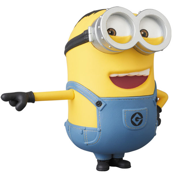 Dave, Minions, Medicom Toy, Pre-Painted, 4530956155203