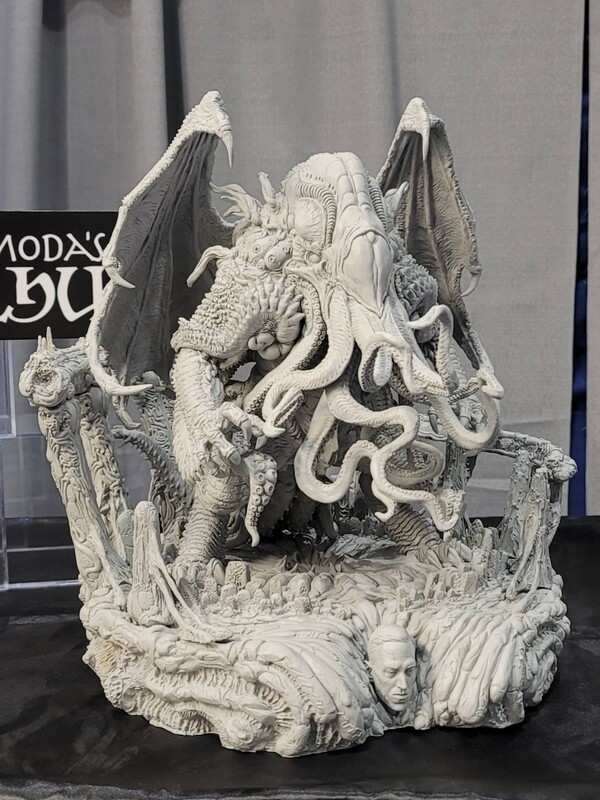 Cthulhu, Howard Phillips Lovecraft (Giant Statue), Cthulhu Mythos, Gecco, Mamegyorai, Pre-Painted