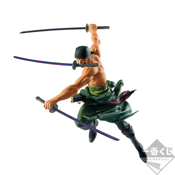 Roronoa Zoro (Battle), One Piece, Bandai Spirits, Pre-Painted