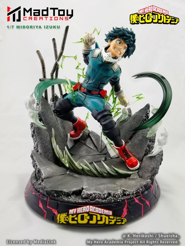 Midoriya Izuku, Boku No Hero Academia, MadToy Creations, Pre-Painted, 1/7