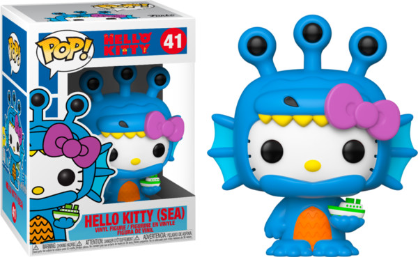 Hello Kitty (Sea Kaiju), Hello Kitty, Funko Toys, Pre-Painted, 0889698498333