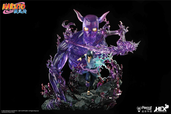 Susanoo, Uchiha Sasuke (Kekkei Genkai, Mangekyo Sharingan), Naruto Shippuuden, Hex Collectibles, Hive, Pre-Painted, 1/8