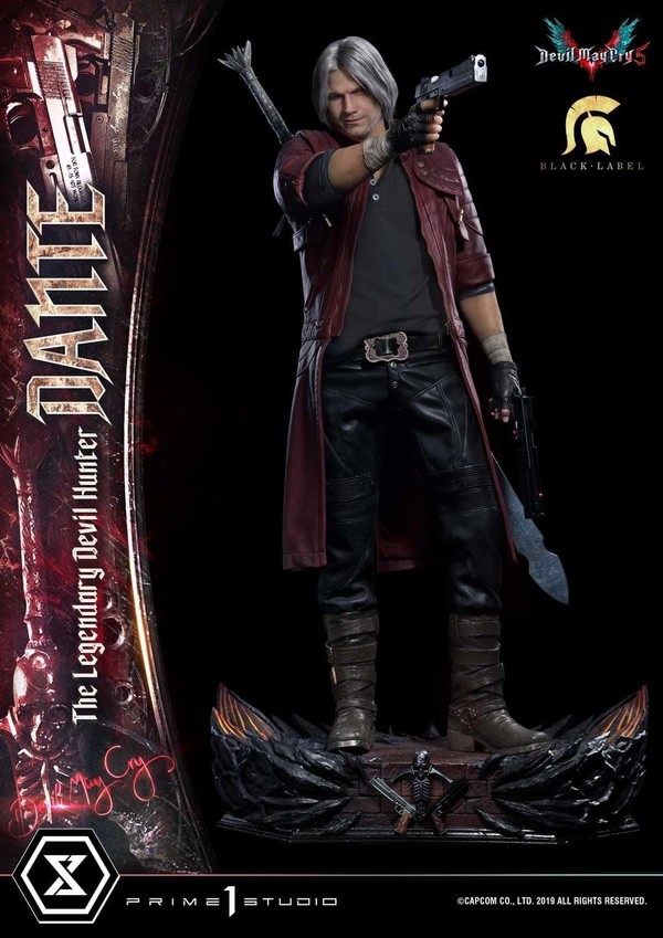 Dante Sparda, Devil May Cry 5, Prime 1 Studio, Pre-Painted, 1/2