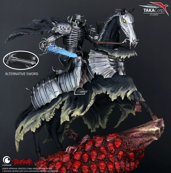 Dokuro no Kishi, Berserk, Taka Corp Studio, Pre-Painted, 1/6