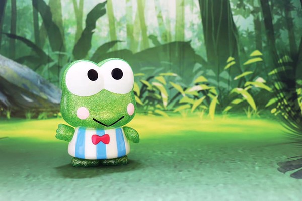 Hasunoue Keroppi (Glitter Edition), Kerokerokeroppi, Sanrio Characters, Unbox Industries, Pre-Painted