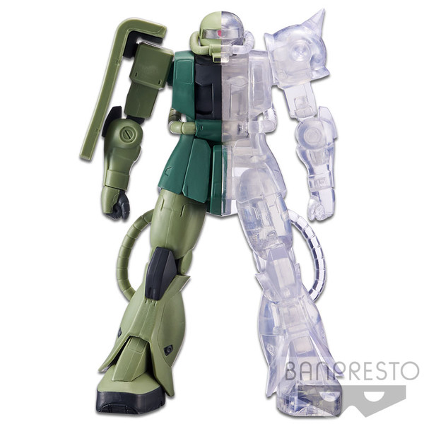 MS-06F Zaku II (A), Kidou Senshi Gundam, Bandai Spirits, Pre-Painted