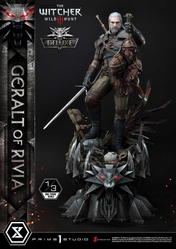 Geralt (DX), The Witcher 3: Wild Hunt, Prime 1 Studio, Pre-Painted, 1/3, 4582535945620
