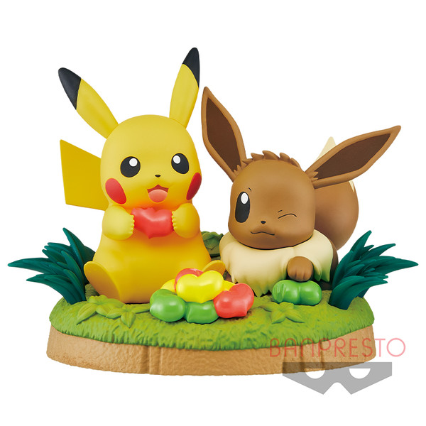 Eievui, Pikachu, Pocket Monsters, Bandai Spirits, Pre-Painted
