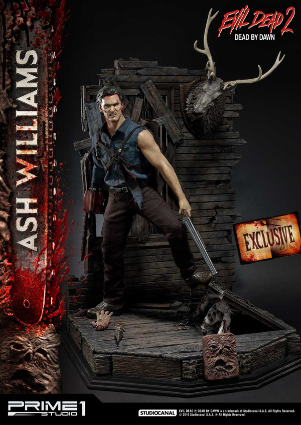 Ash Williams (EX), Evil Dead 2: Dead By Dawn, Prime 1 Studio, Pre-Painted, 1/3, 4562471908736