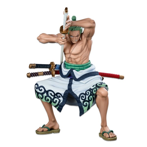 Roronoa Zoro (The Brush), One Piece, Bandai Spirits, Pre-Painted
