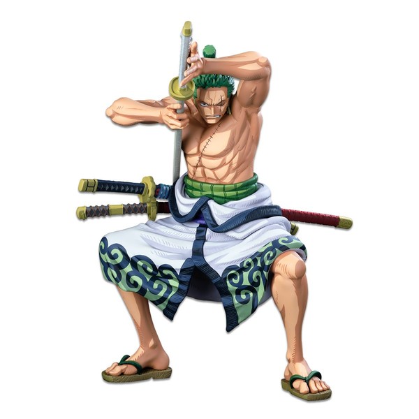 Roronoa Zoro (Two Dimensions), One Piece, Bandai Spirits, Pre-Painted