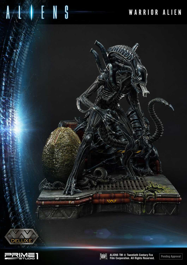 Alien Warrior, Face Hugger (DX Bonus), Aliens (Comics), Prime 1 Studio, Pre-Painted, 4582535943855