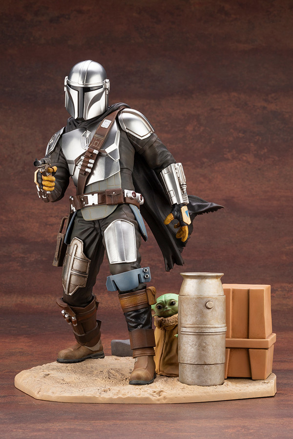 Grogu, Mandalorian, The Mandalorian, Kotobukiya, Pre-Painted, 1/7, 4934054030613