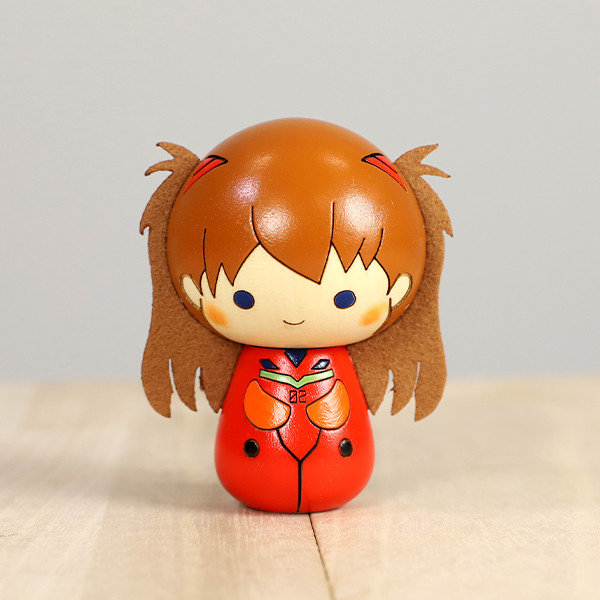 Souryuu Asuka Langley, Evangelion Shin Gekijouban, Kokeshi Works, Movic, Evangelion Store, Pre-Painted, 4549743535616