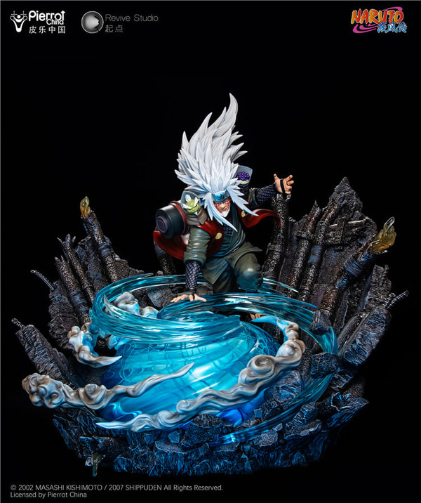 Fukasaku, Jiraiya, Shima, Naruto Shippuuden, Revive Studio, Pre-Painted, 1/6