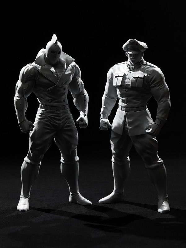 Brocken Jr., Kinnikuman, SpiceSeed, Pre-Painted