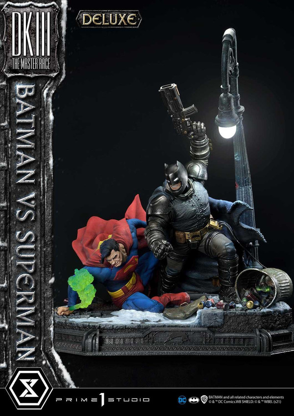 Batman, Bruce Wayne, Superman (DX Bonus), The Dark Knight III: The Master Race, Prime 1 Studio, Pre-Painted, 1/3, 4580708030953