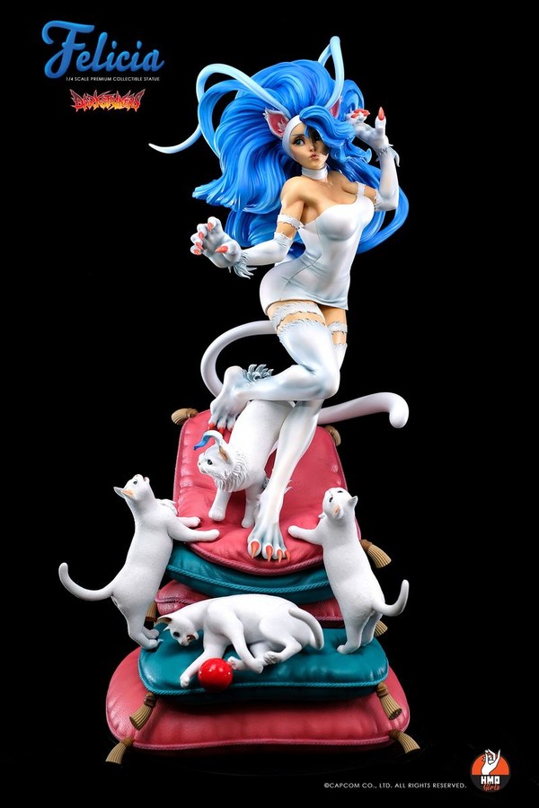 Felicia (White Edition), Vampire, Hand Made Object, Pre-Painted, 1/4
