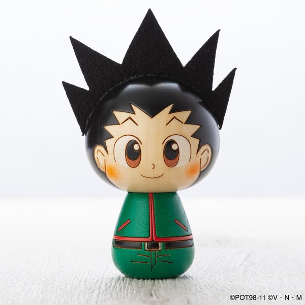 Gon Freecss, Hunter × Hunter, Usaburo Kokeshi, Hikidashi Inc., Pre-Painted, 4580486446166