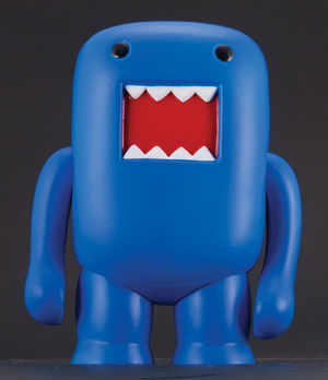 Domo-kun (Black Light Blue), Domo-kun, Dark Horse, Pre-Painted