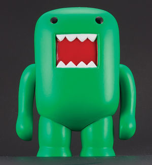Domo-kun (Black Light Green), Domo-kun, Dark Horse, Pre-Painted