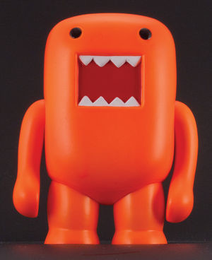 Domo-kun (Black Light Orange), Domo-kun, Dark Horse, Pre-Painted