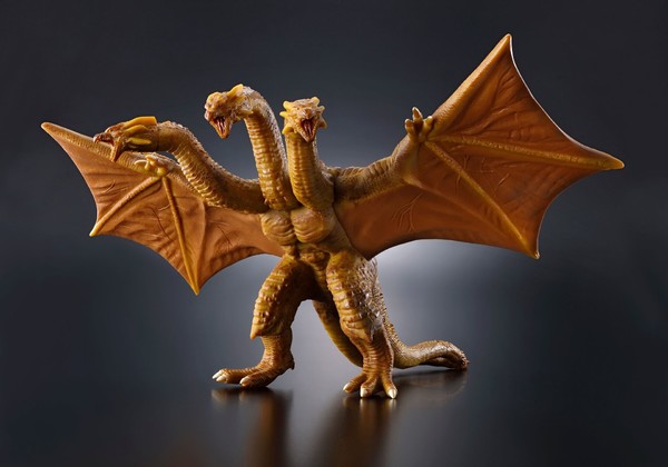 King Ghidorah, Gojira The Ride: DaiKaiju Choujo Kessen, Bandai, Pre-Painted