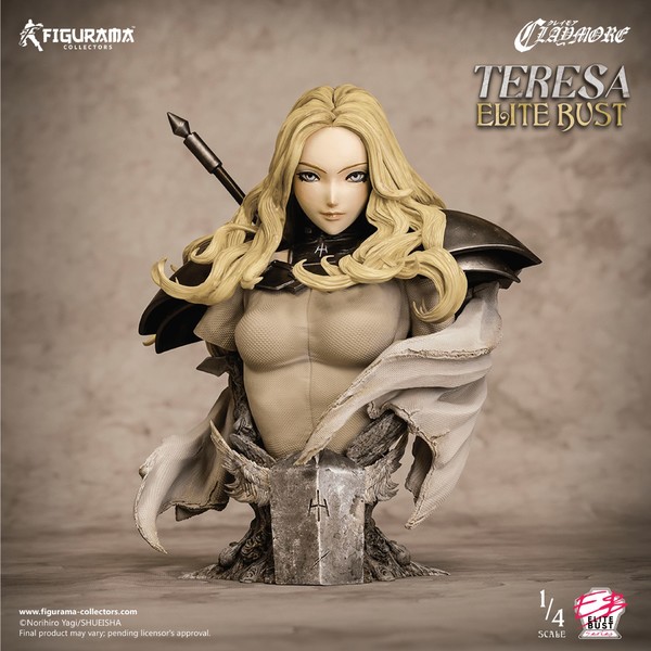 Teresa, Claymore, Figurama Collectors, Pre-Painted, 1/4
