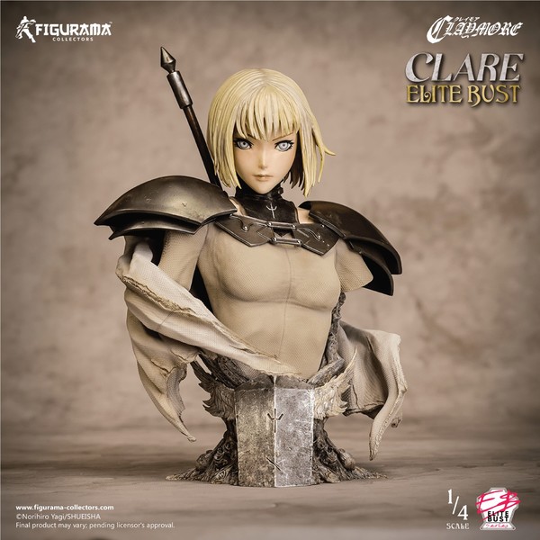 Clare, Claymore, Figurama Collectors, Pre-Painted, 1/4