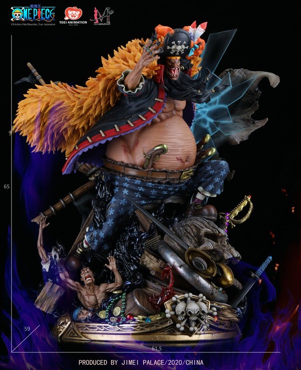 Marshall D. Teach, One Piece, Jimei Palace, Pre-Painted, 1/6