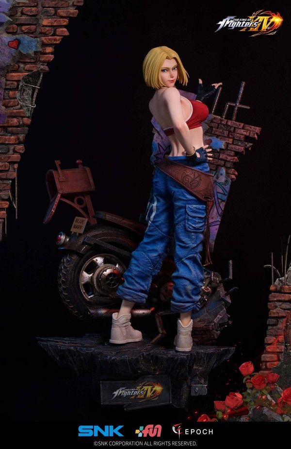 Blue Mary, The King Of Fighters XIV, Epoch Studios, Pre-Painted, 1/4