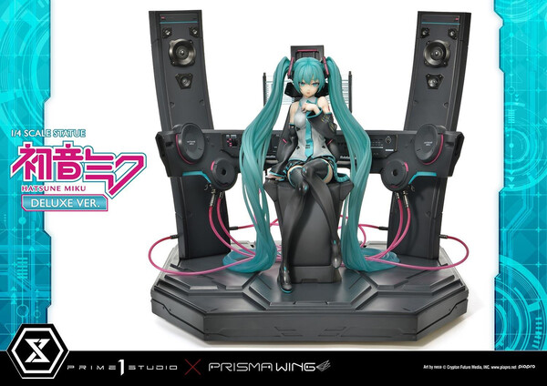 Hatsune Miku (DX), Piapro Characters, Prime 1 Studio, Pre-Painted, 1/4, 4580708046600