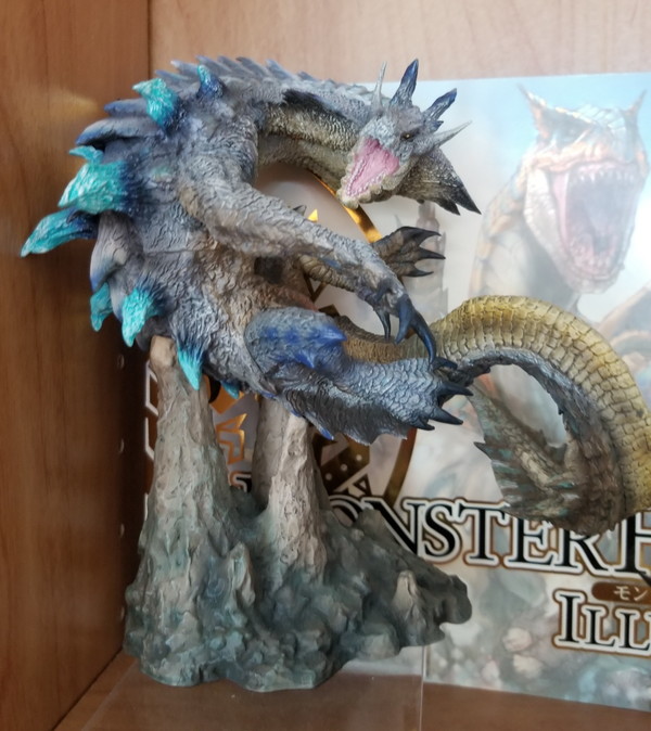 Lagiacrus (Ivory Lagiacrus), Monster Hunter, Capcom, Pre-Painted