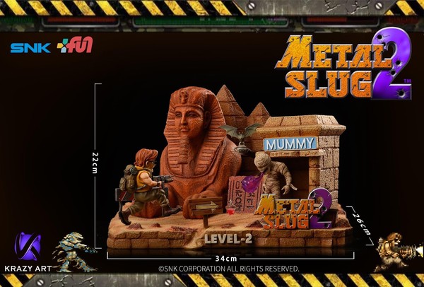 Tarma Roving, Metal Slug 2, Krazy Art, Pre-Painted