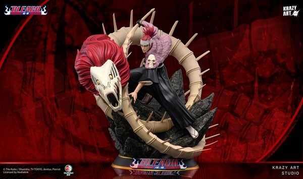 Abarai Renji, Bleach, Krazy Art, DASH YOUNGSTER, Pre-Painted, 1/6