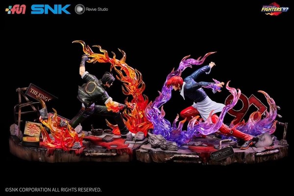 Kusanagi Kyo, Yagami Iori, The King Of Fighters '97, Revive Studio, Pre-Painted, 1/6