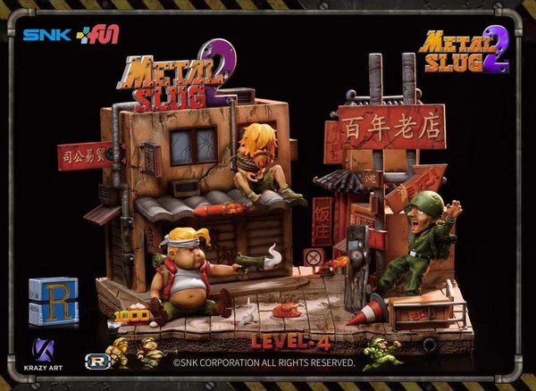 Marco Rossi, Rebel Soldier, Metal Slug 2, Krazy Art, Pre-Painted