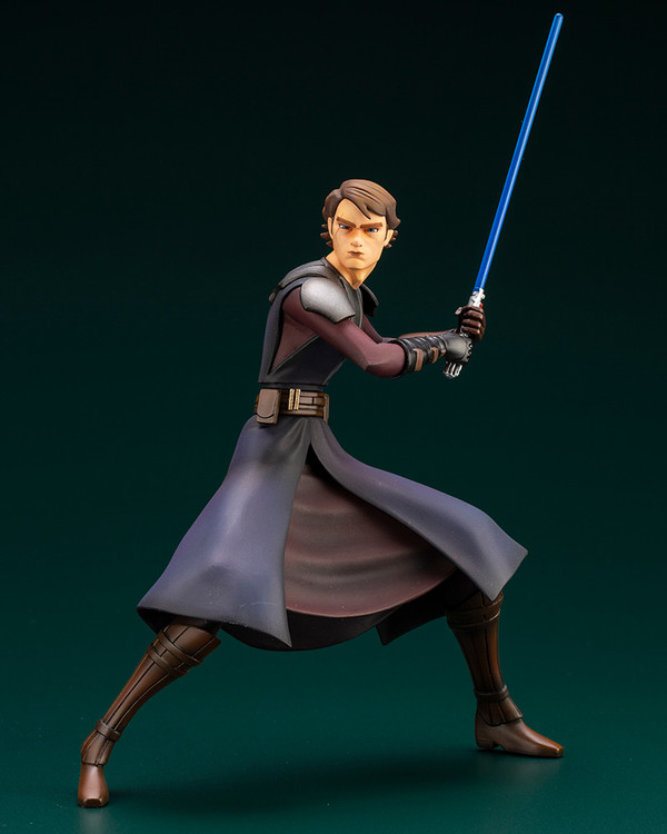Anakin Skywalker, Star Wars: The Clone Wars, Kotobukiya, Pre-Painted, 1/10, 4934054036301