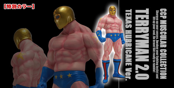Terryman (2.0 Texas Hurricane Tokubetsu Color), Kinnikuman, CCP, Pre-Painted, 4580565629176